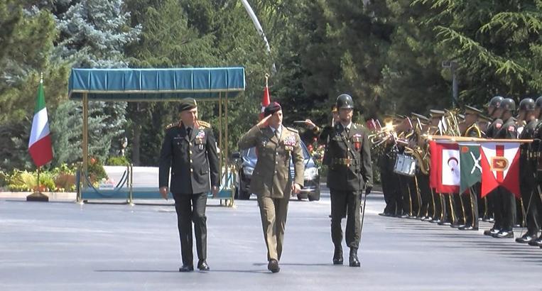 Genelkurmay Başkanı Orgeneral Gürak, İtalyan mevkidaşı Portolano ile görüştü