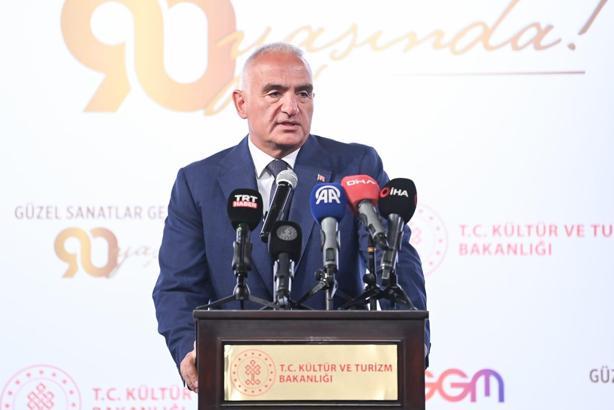 Bakan Ersoy: Kültür ve sanatla daha güçlü bir Türkiye hedefiyle çalışmaya devam edeceğiz