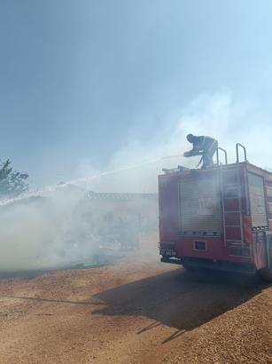 Mardin’de 350 dönüm ekili buğday yandı
