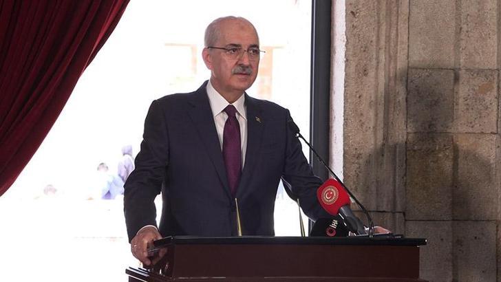 TBMM Başkanı Kurtulmuş, Anıtkabir'i ziyaret etti