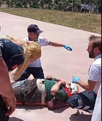 Kayseri'de traktör uçuruma yuvarlandı: 2'si ağır 8 yaralı