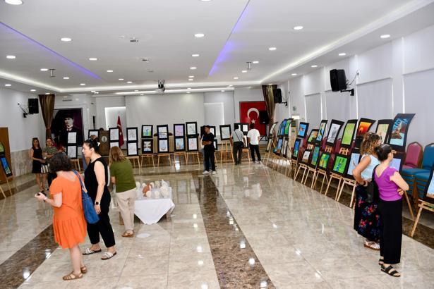 Silifke’de Göksu Deltası ve Akgöl Kuş Cenneti temalı resim sergisi açıldı