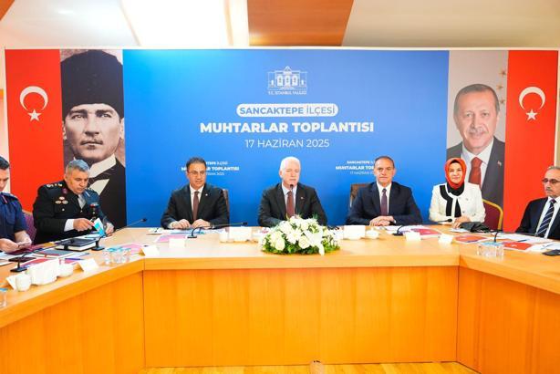 Sancaktepe Muhtarlar Toplantısı Vali Gül’ün katılımıyla gerçekleştirildi