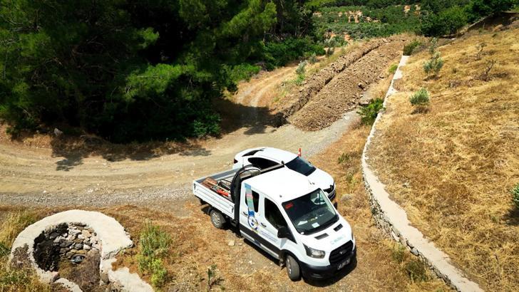 Muğla'da su hattı çap büyütme çalışması