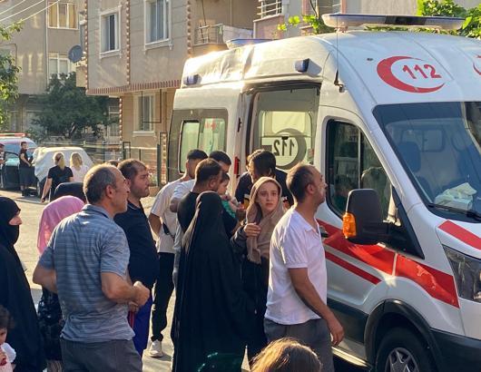 Çatı katındaki yangında 1,5 yaşındaki bebek dumandan etkilendi