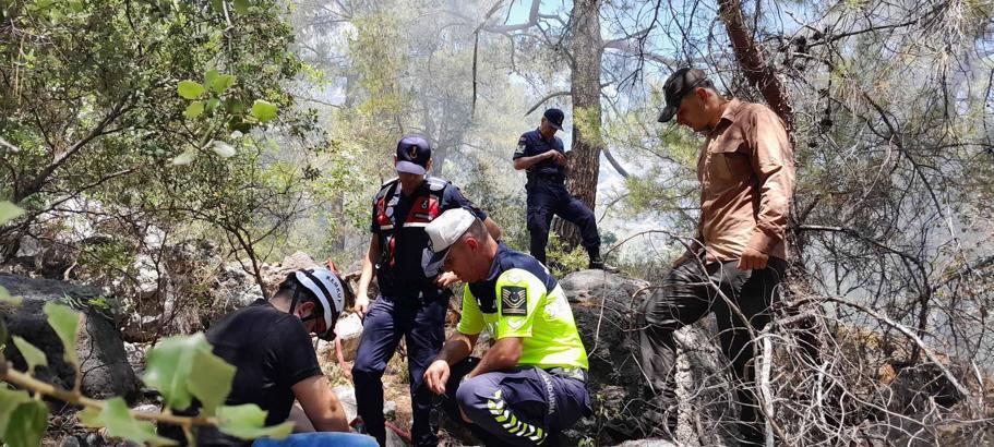 Antalya'da orman yangını (2)