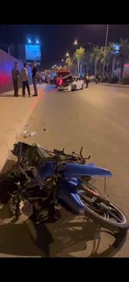 Otomobille çarpışan motosikletin sürücüsü öldü