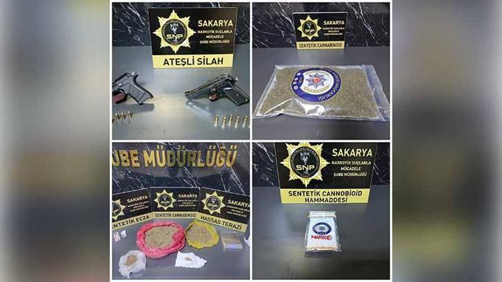 Sakarya'da uyuşturucuya 54 gözaltı