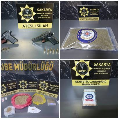 Sakarya'da uyuşturucuya 54 gözaltı