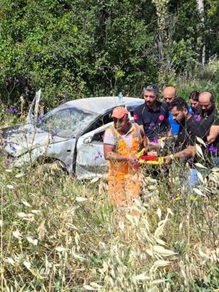 Kazada, anne ve kızı yaralandı