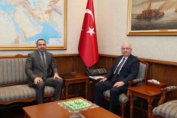 Bakan Güler, Azerbaycan İstihbarat Başkanı Sultanov'u kabul etti