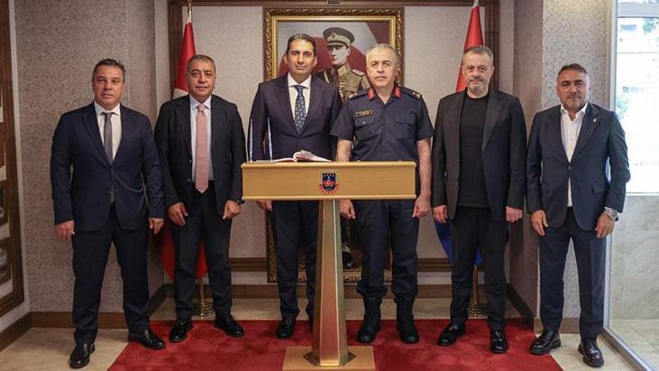 Trabzonspor’dan Jandarma’ya anlamlı ziyaret
