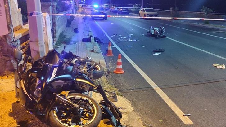 Bodrum’da aynı istikamete giden iki motosiklet çarpıştı: 2 ölü