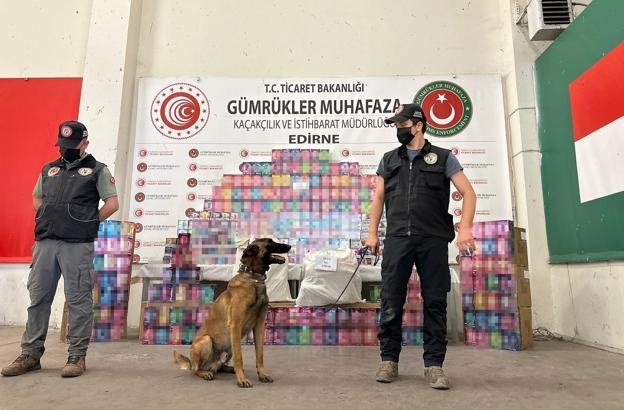 Kapıkule’de 29,5 kilo esrar ele geçirildi