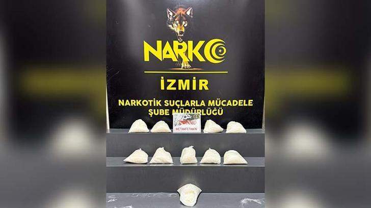 Otomobilde 10 kilo 40 gram metamfetamin ele geçirildi