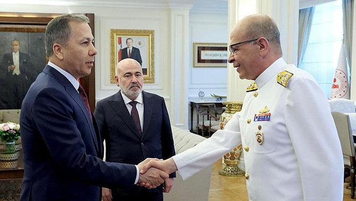 Bakan Yerlikaya, Sahil Güvenlik heyetini kabul etti