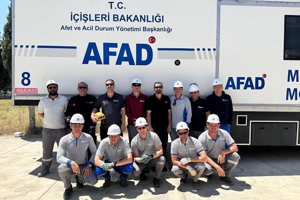 Akkuyu NGS personeli, AFAD'ın arama kurtarma eğitimine katılıyor