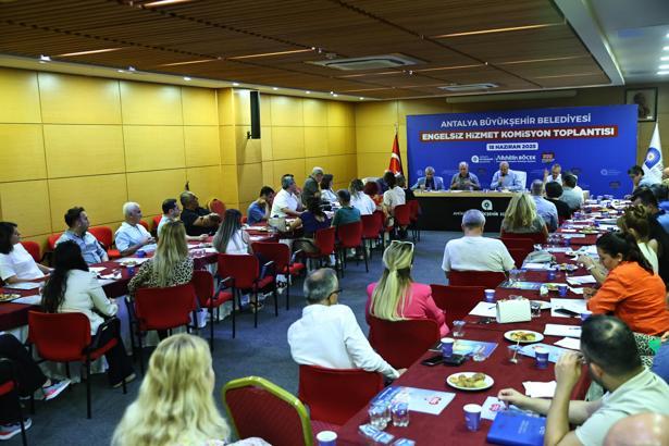 Büyükşehir Engelsiz Hizmet Komisyonu toplandı