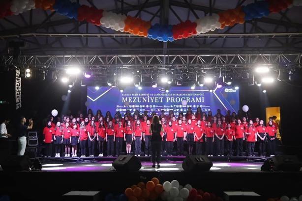 Samsun Canik Keşif Kampüsü ilk mezunlarını verdi