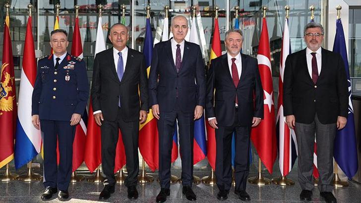 TBMM Başkanı Kurtulmuş, Türkiye’nin NATO Daimi Temsilciliği’ni ziyaret etti