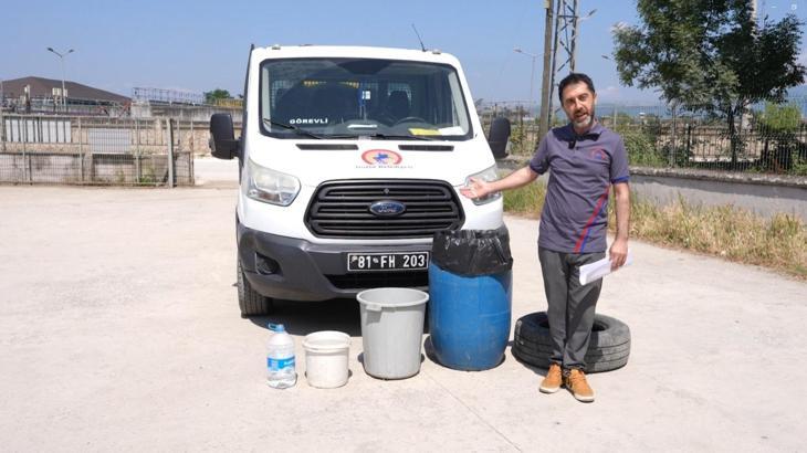 Bir bardak su 100 sivrisineğe yuva olabiliyor