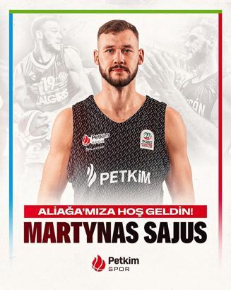 Aliağa Petkimspor'un ilk yabancısı Sajus