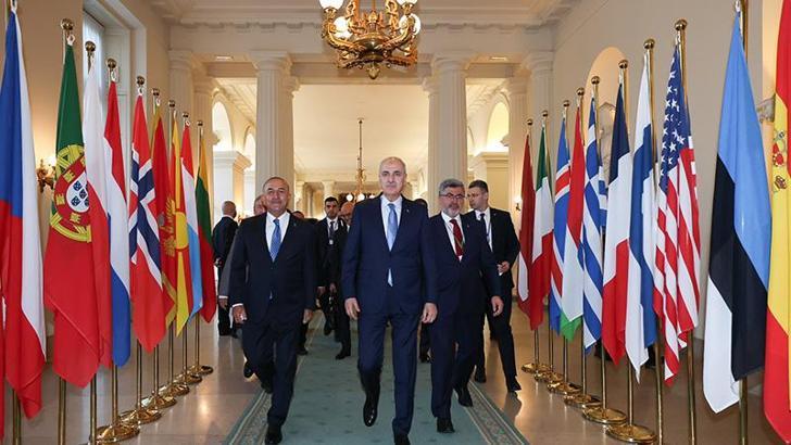 TBMM Başkanı Kurtulmuş, Brüksel’deki NATO Parlamento Başkanları Zirvesi'nde