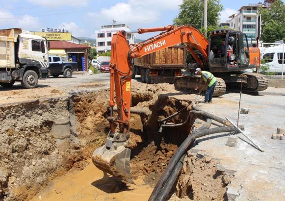 Gazipaşa'da su baskınlarına karşı alt yapı güçleniyor