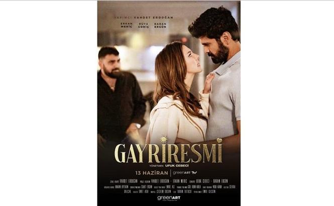 Rüya Coriç ile Erkan Meriç ‘Gayriresmi’ dizisinin başrolünde yer alıyor