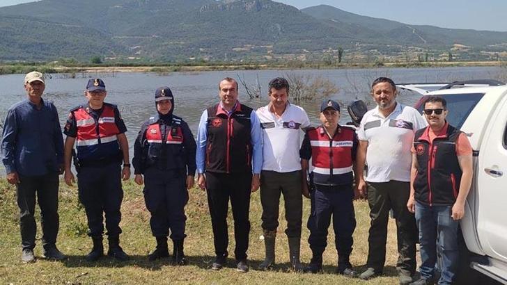Sakarya Nehri’nde 300 Metre kaçak ağ ele geçirildi