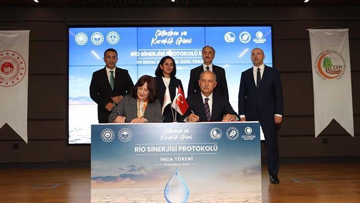 'Çölleşme ve Kuraklık Günü'nde Rio Sinerjisi Protokolü imzalandı