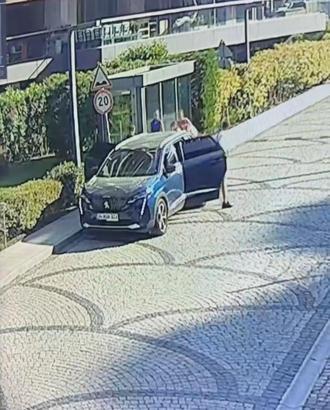 İstanbul- Sarıyer'de rezidansın önünde Ukraynalı anne 7 yaşındaki çocuğunu zorla götürdü