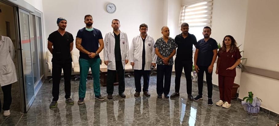 Reyhanlı Devlet Hastanesi'nde ilk kez organ alımı yapıldı