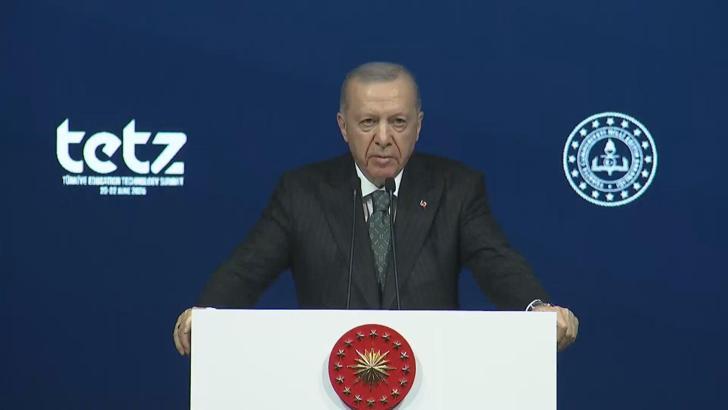 İstanbul - Cumhurbaşkanı Erdoğan: FATİH projemizle 21 bin 576 okulumuzun altyapı kurulumunu tamamladık