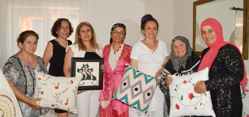 Köyde sanat sergisi