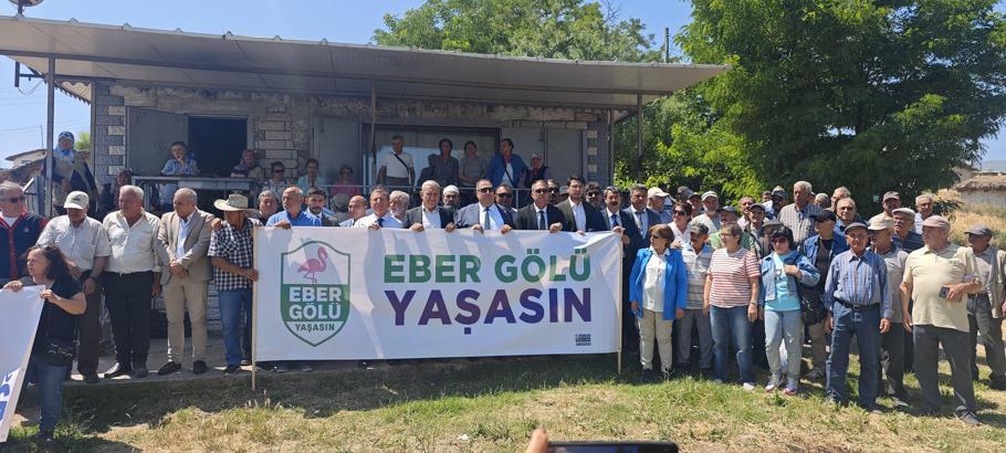 Afyonkarahisar'da, 'Eber Gölü Yaşasın' etkinliği