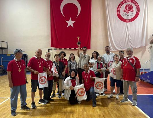 SDÜ, Tazelenme Olimpiyatları'nı 6 madalyayla tamamladı