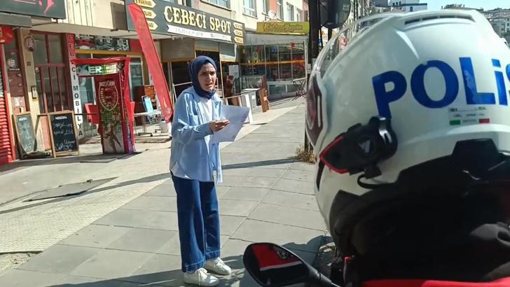 YKS'ye geç kalan öğrenciyi Yunus polisleri yetiştirdi