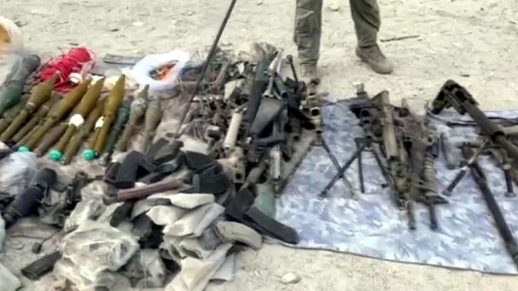 MSB: Pençe-Kilit bölgesinde çok sayıda silah ve mühimmat ele geçirildi