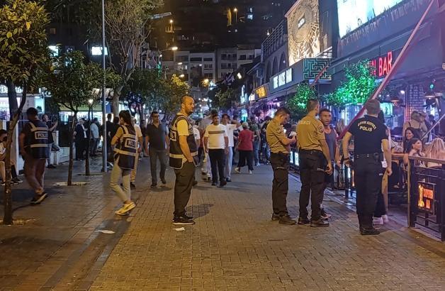 Alanya'da polis ve zabıtadan eğlence mekanlarına denetim