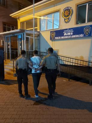 Kırşehir’de 10 yıl hapisle aranan firari hükümlü yakalandı
