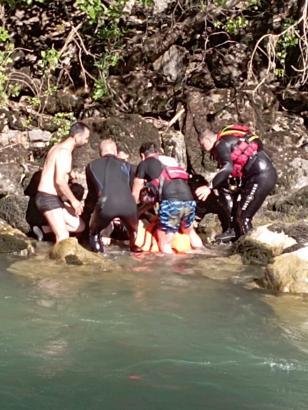 Munzur Çayı'na düşen Eylül, 1 saatlik kalp masajıyla hayata döndürüldü