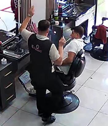 Fön makinesi bomba gibi patladı; o anlar kamerada