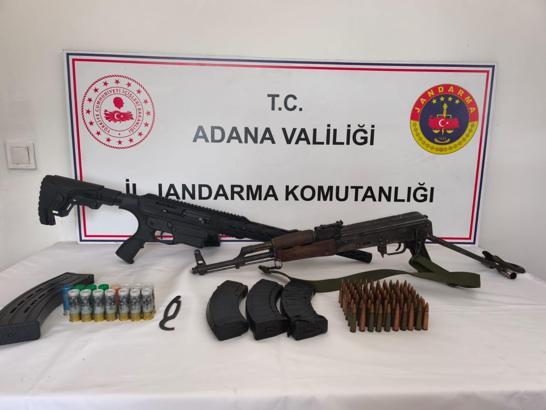 Yüreğir'de silah kaçakçılığı operasyonu