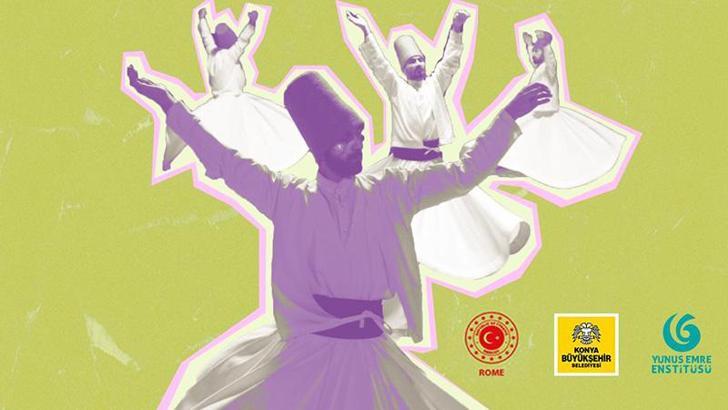 Mevlevi seması, Roma'daki 2 bin yıllık Kolezyum'da yankılanacak