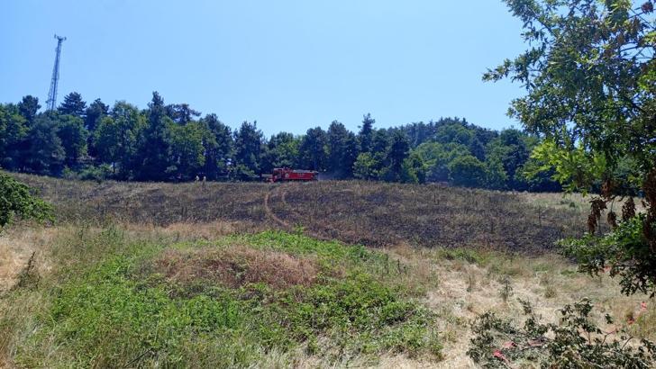 Bursa'da, anız yangınları söndürüldü