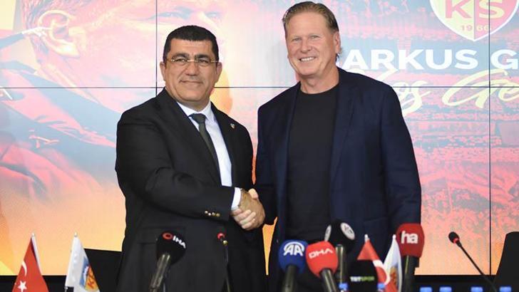 Kayserispor, Markus Gisdol ile 2 yıllık sözleşme imzaladı
