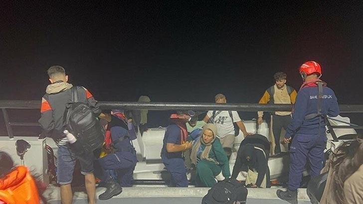 Bodrum’da 26 kaçak göçmen ile 2 göçmen kaçakçısı yakalandı