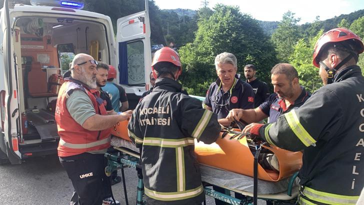 Dereye düşen çocuğunu kurtarmak isteyen anne öldü