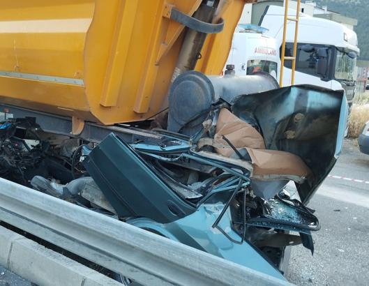 Burdur’da kaza; 1 ölü, 1 yaralı